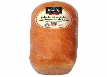 Brioché au véritable saucisson cuit de Lyon