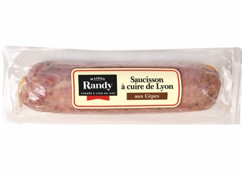 Saucisson à cuire de Lyon - Cèpes 