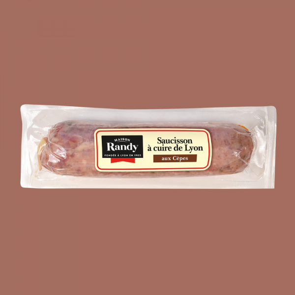 Saucisson à cuire de Lyon - Cèpes 