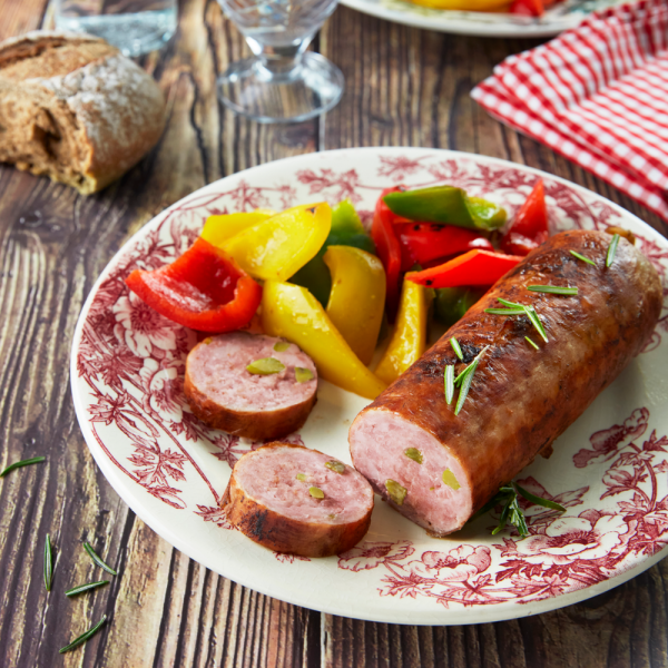 Saucisson à cuire de Lyon - Pistaché 