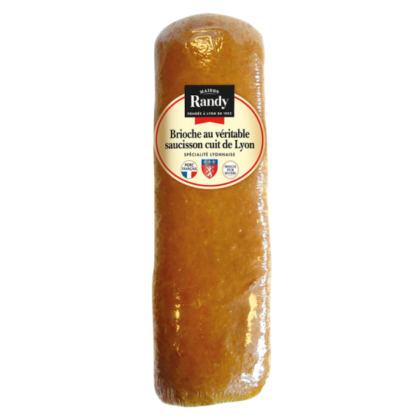 Brioché au véritable saucisson cuit de Lyon - Apéritif 
