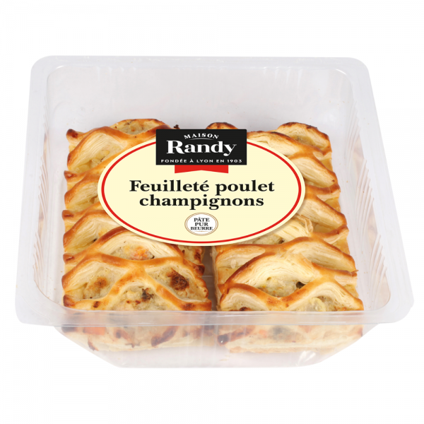 Feuilleté Poulet Champignons