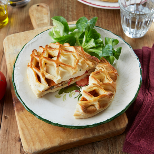 Feuilleté Provençal au fromage de chèvre