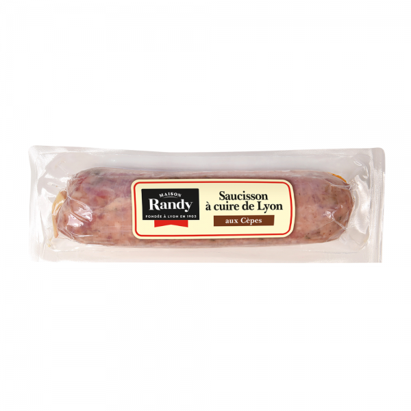 Saucisson à cuire de Lyon - Cèpes 