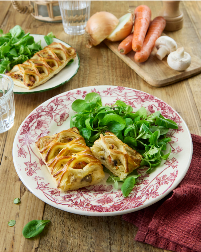 Feuilleté au Poulet façon Blanquette